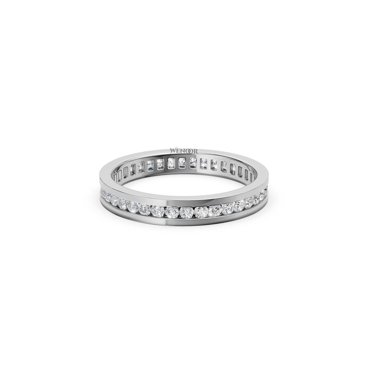 Theresa Channel Setting Eternity Lab Grown Diamond Ring in 14k Gold