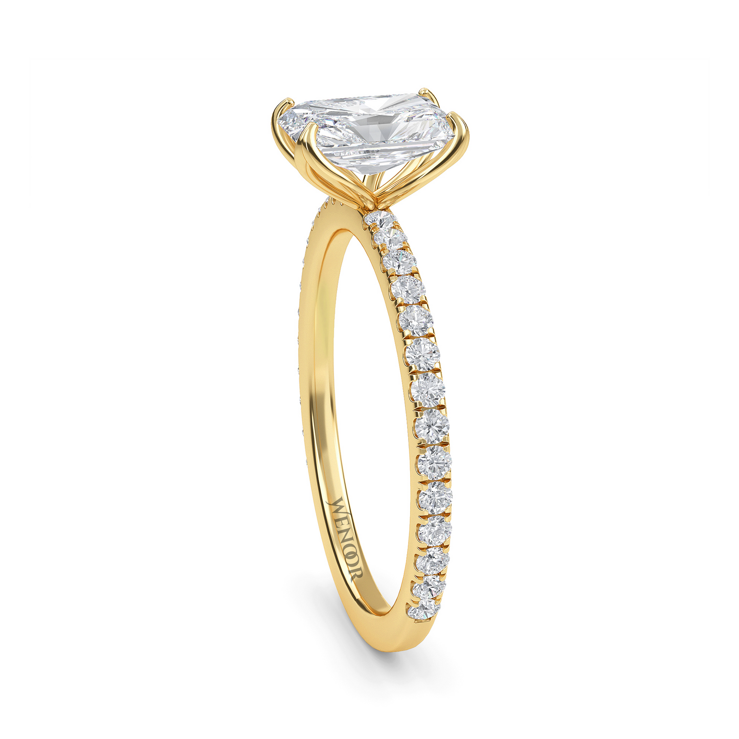 radiant cut ring