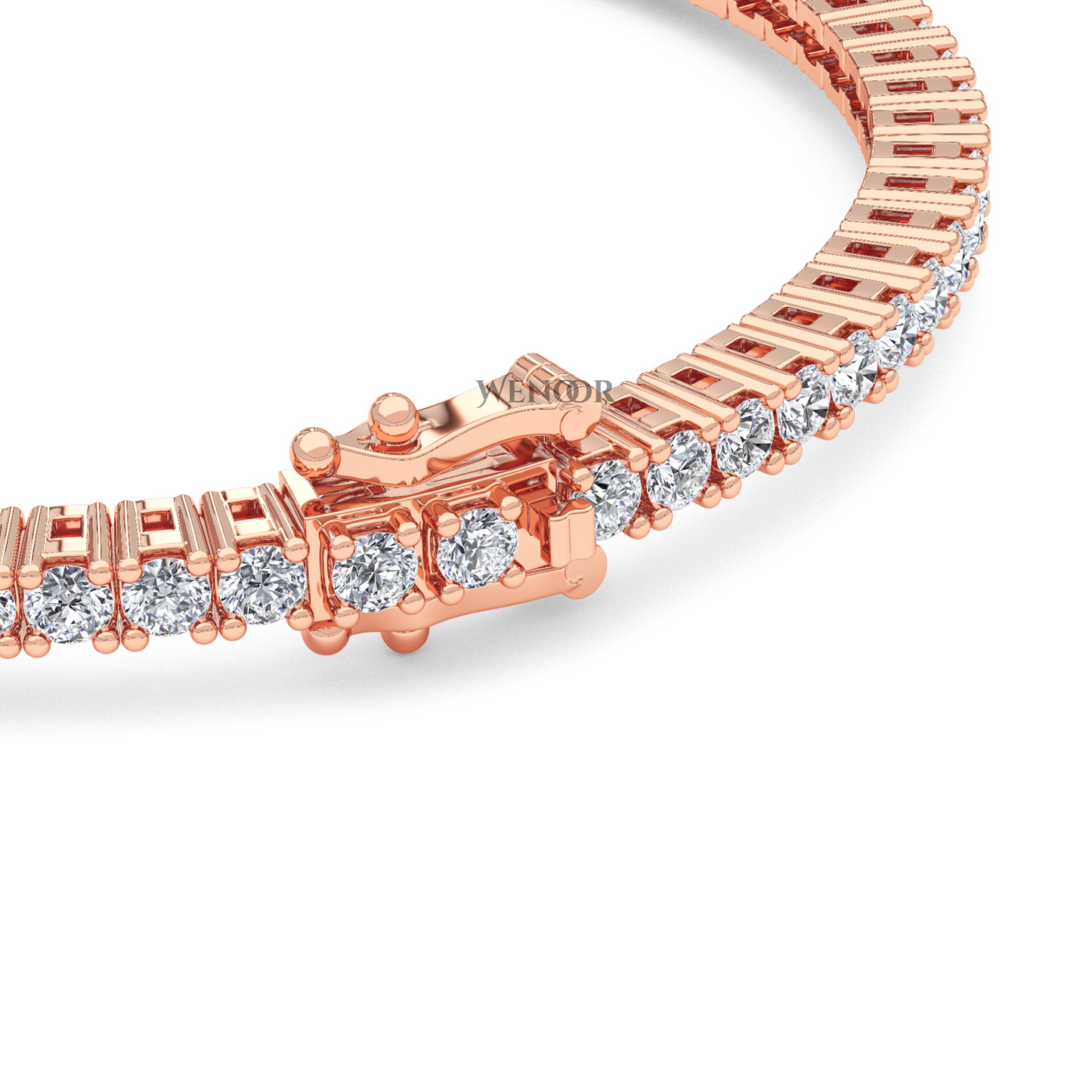 Nova Lab Grown Diamond Women Classic 4-Prong Tennis Bracelets