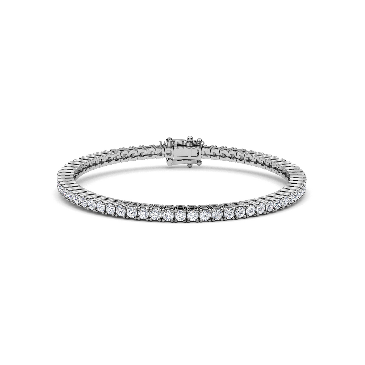 Nova Lab Grown Diamond Women Classic 4-Prong Tennis Bracelets