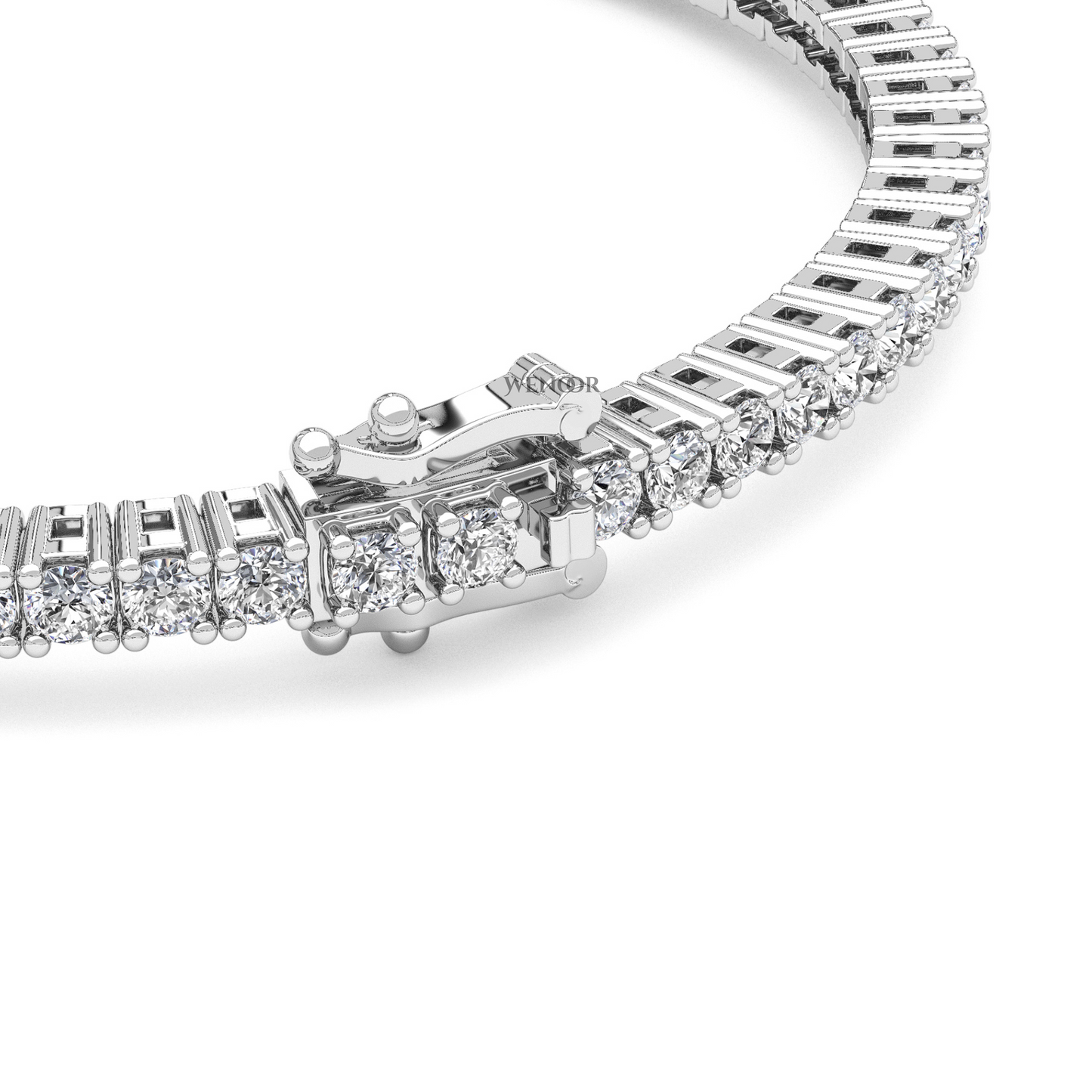 Nova Lab Grown Diamond Women Classic 4-Prong Tennis Bracelets