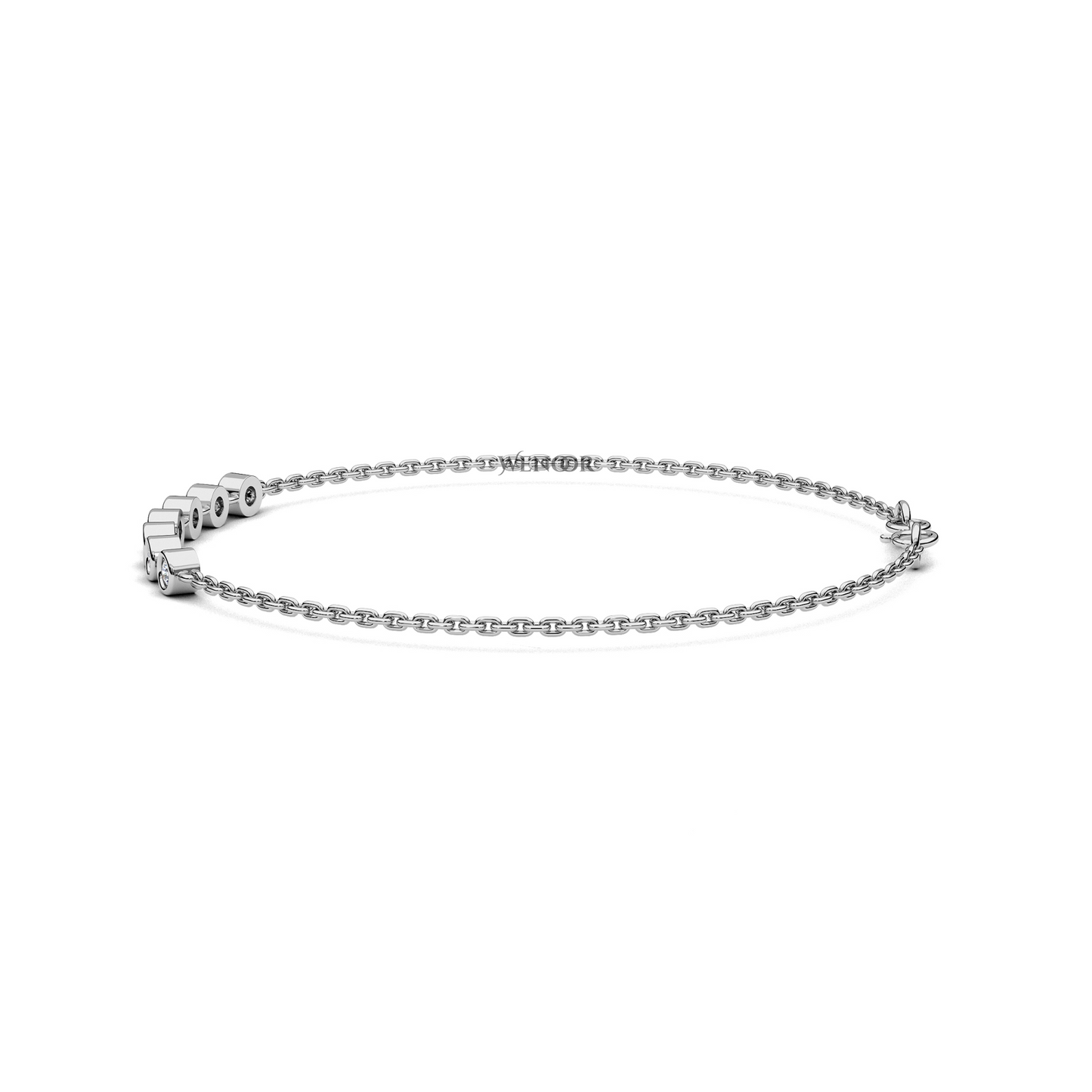 lab created diamond tennis bracelet