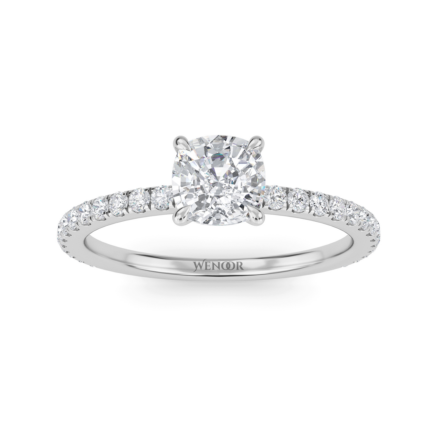 Vintage Cushion Cut Lab Grown Diamond Ring – Wenoor’s Ethical Luxury Collection