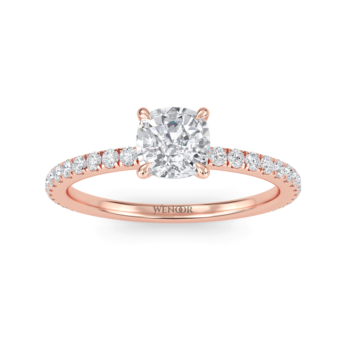 Vintage Cushion Cut Lab Grown Diamond Ring – Wenoor’s Ethical Luxury Collection