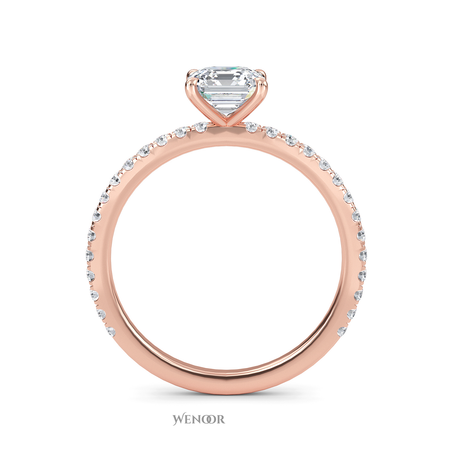 Vintage Cushion Cut Lab Grown Diamond Ring – Wenoor’s Ethical Luxury Collection