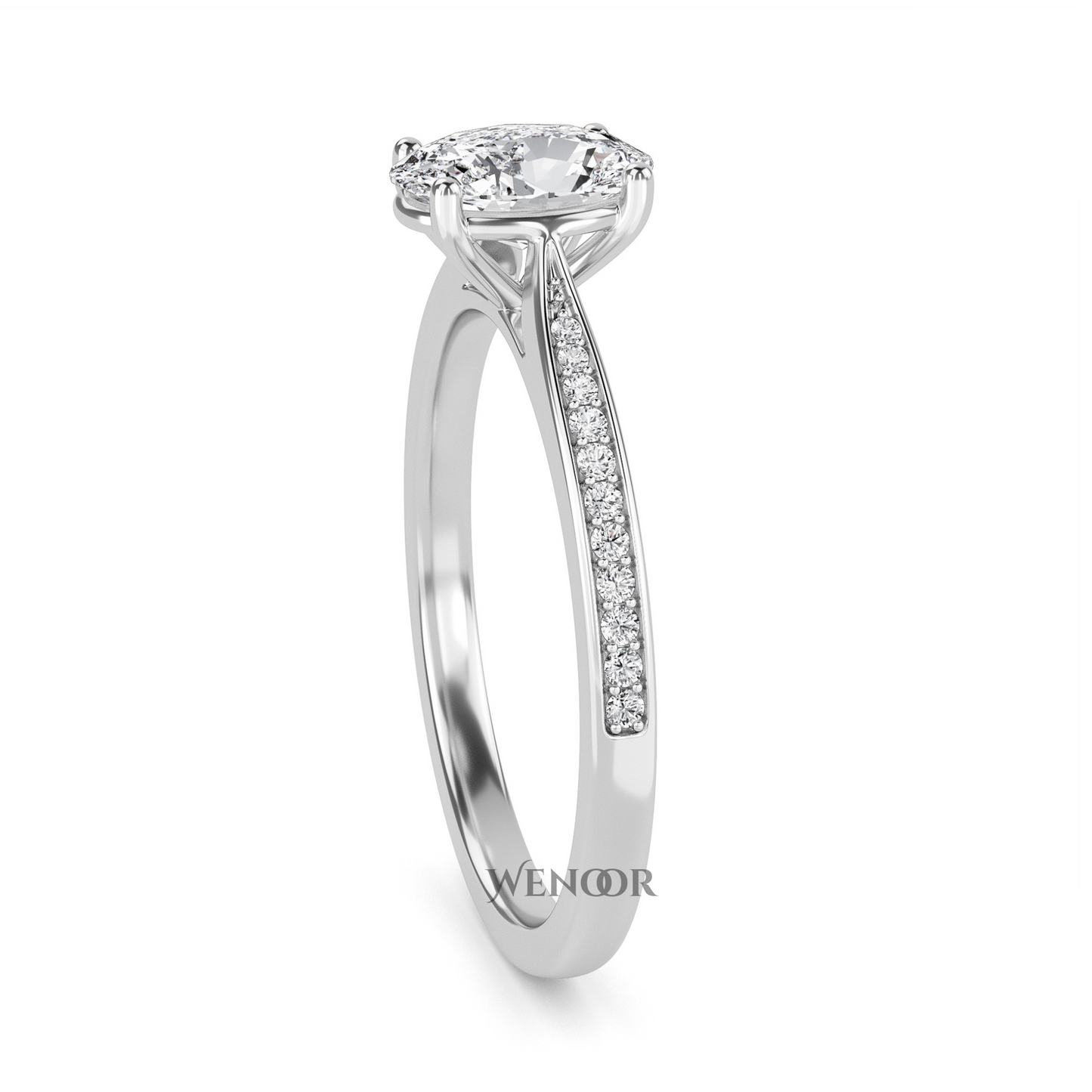 oval cut wedding ring