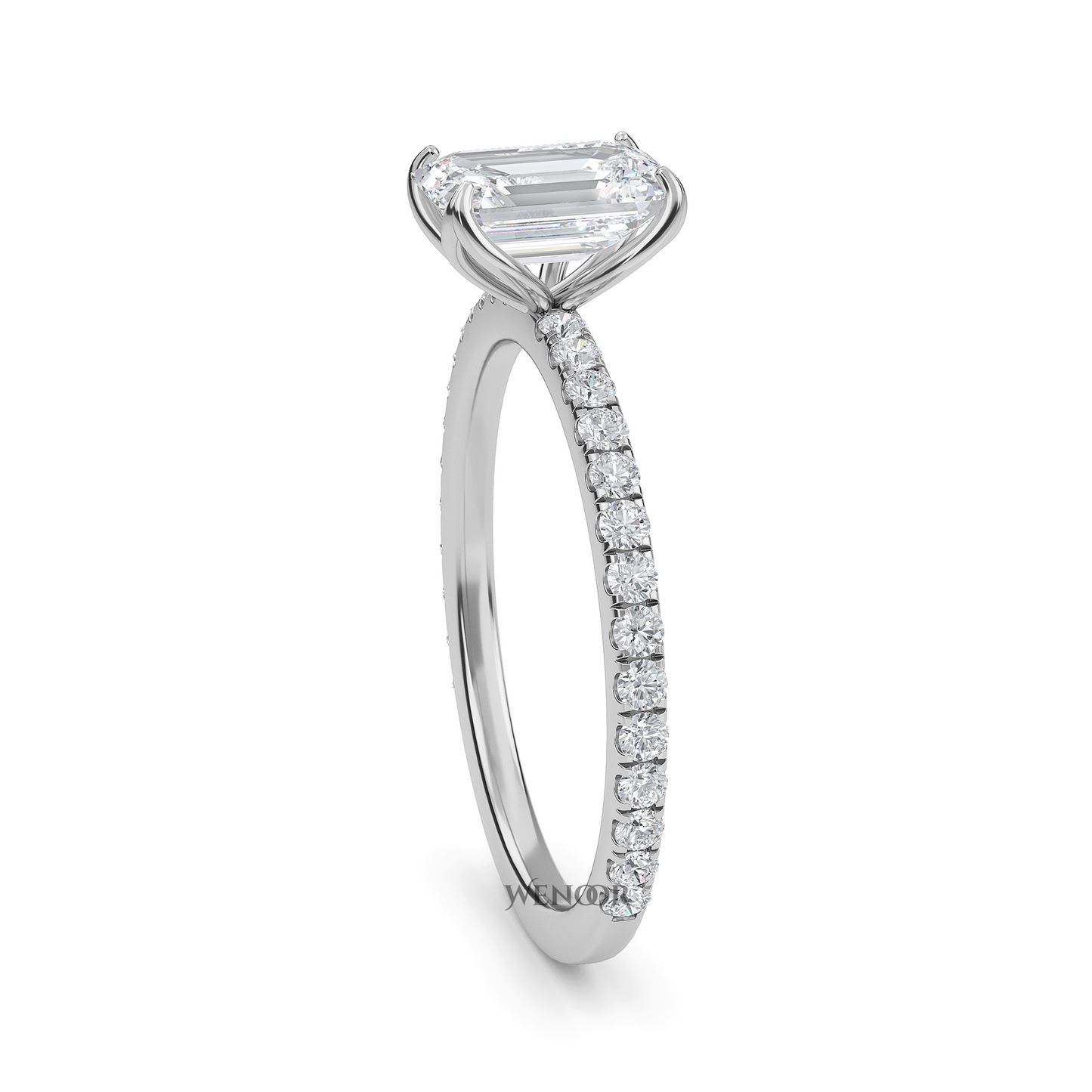 best jewelers for lab grown emerald cut rings