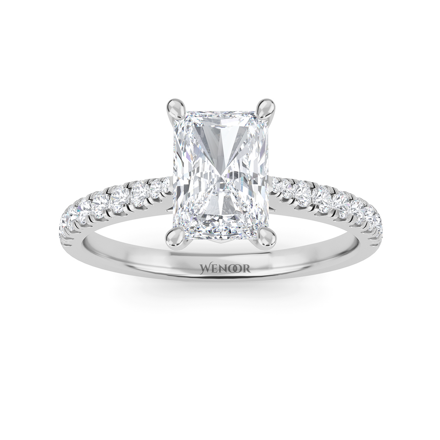 Sparkling Radiant Cut Lab Diamond Ring – Wedding & Engagement Jewelry