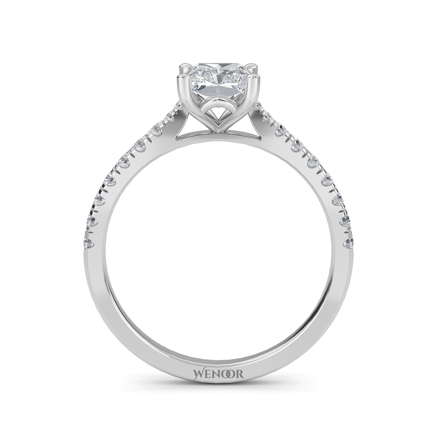 Sparkling Radiant Cut Lab Diamond Ring – Wedding & Engagement Jewelry