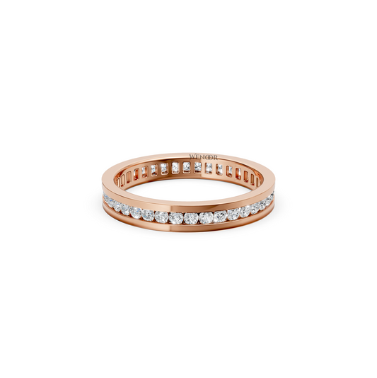 Theresa Channel Setting Eternity Lab Grown Diamond Ring in 14k Gold