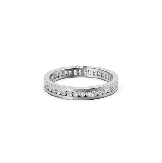 Theresa Channel Setting Eternity Lab Grown Diamond Ring in 14k Gold