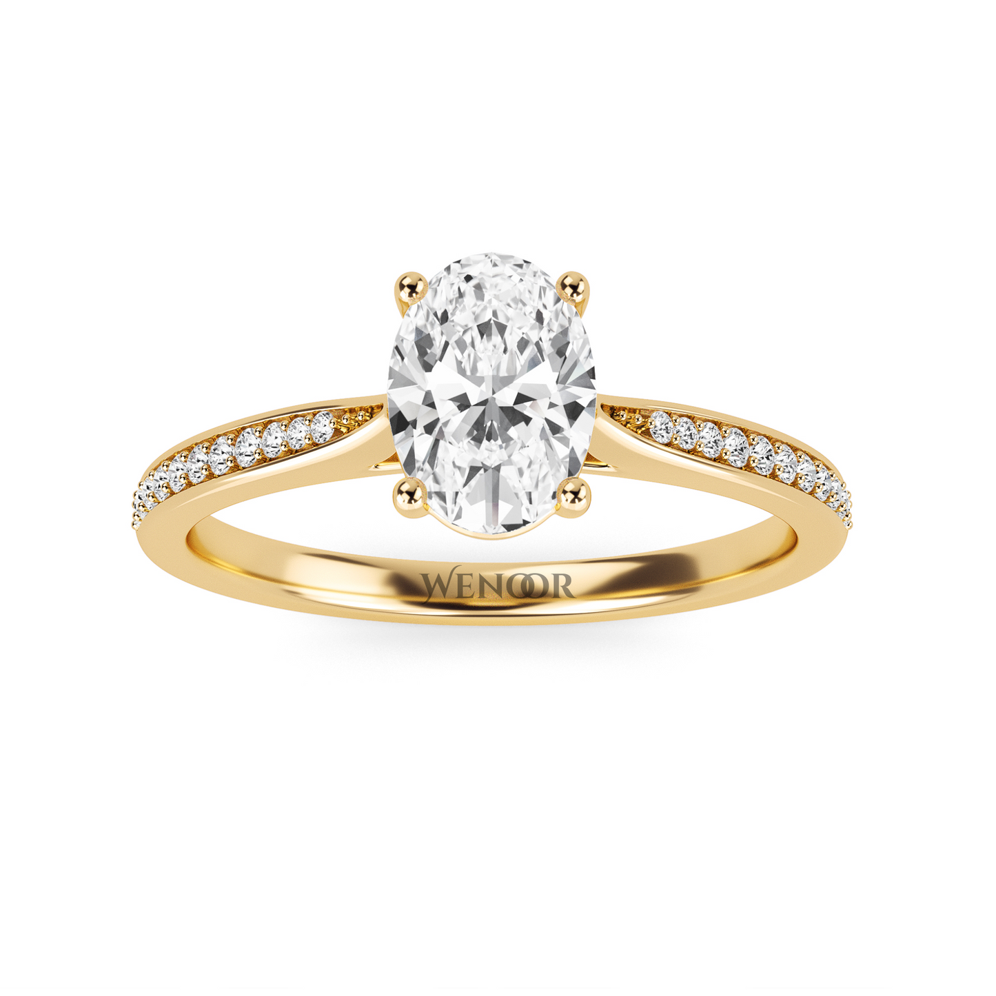 oval cut engagement rings​