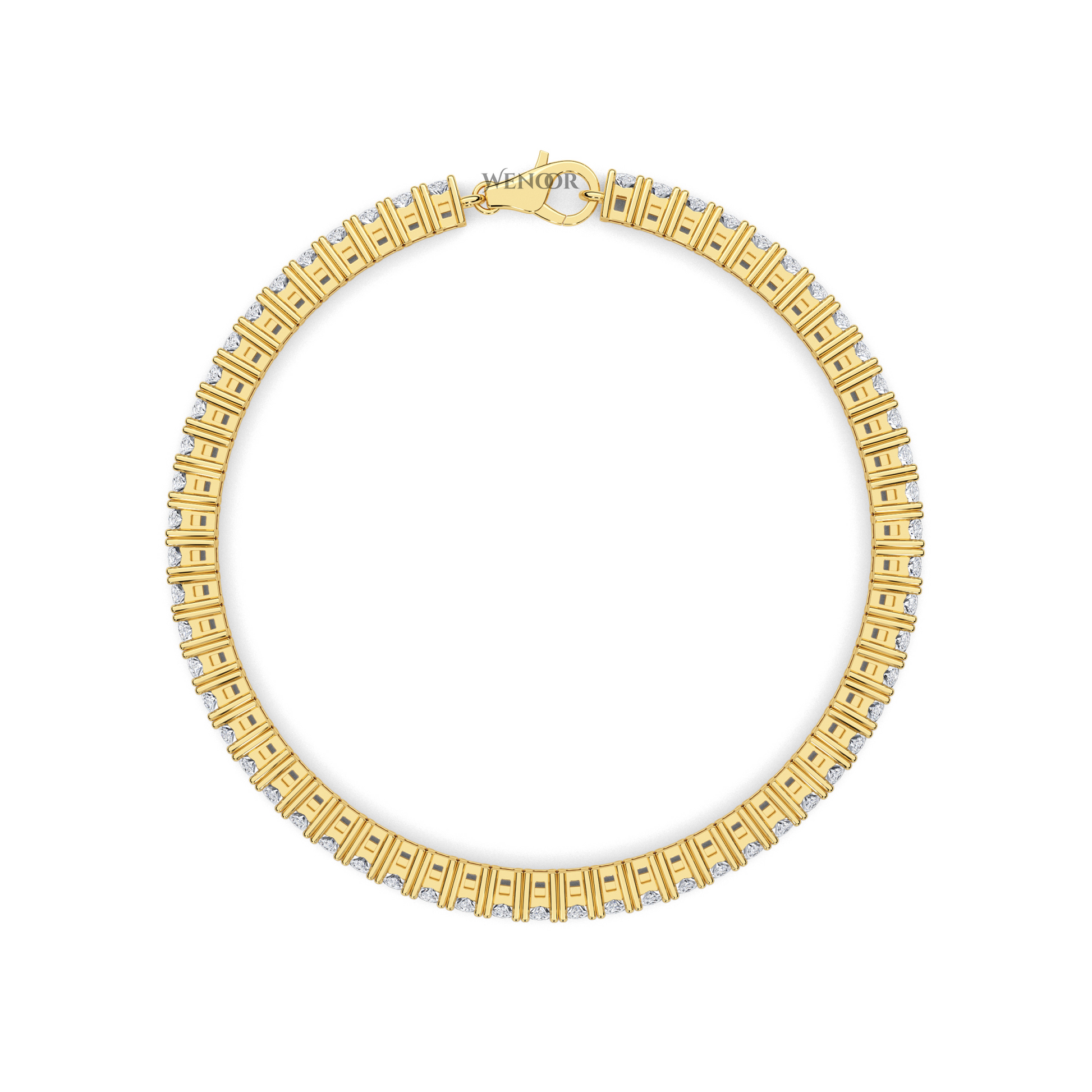 Luxury Marquise Diamond Tennis Bracelet Gift - Lab Grown, 18K Gold