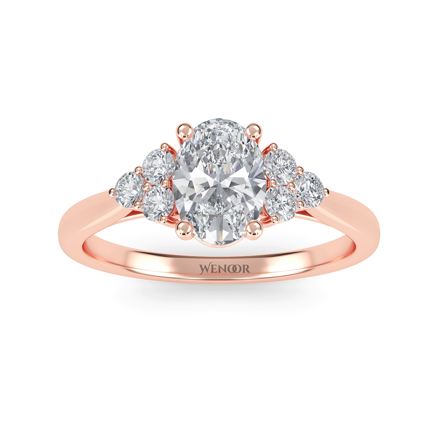 oval cut diamond engagement rings