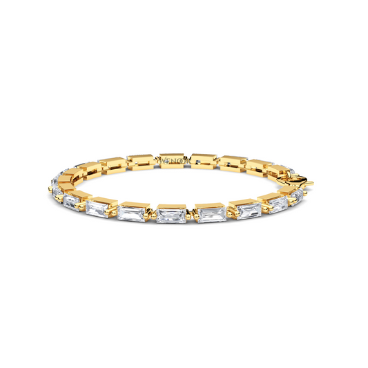 baguette diamond tennis bracelet​


