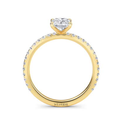 radiant cut lab grown diamond gold jewelry 