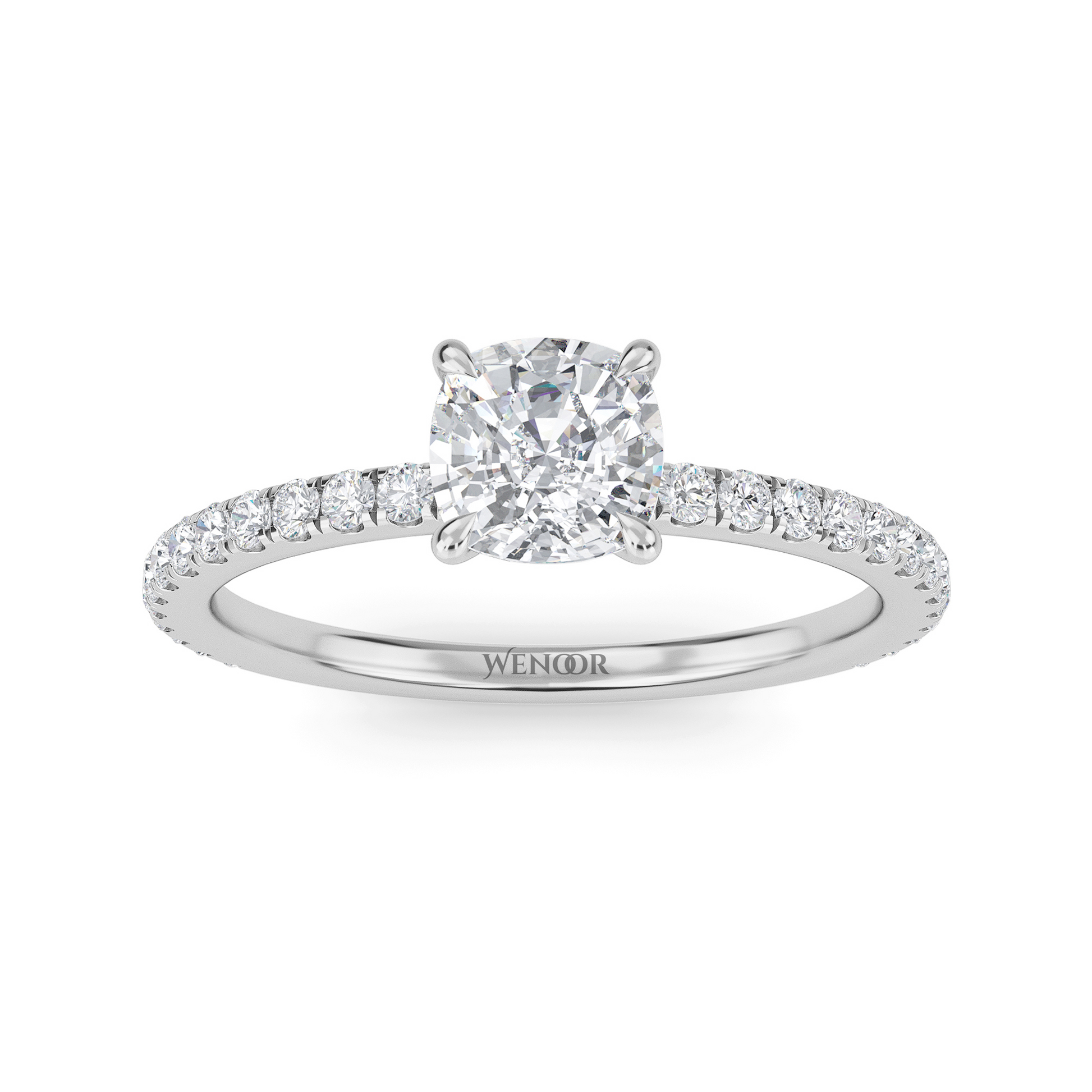 Vintage Cushion Cut Lab Grown Diamond Ring – Wenoor’s Ethical Luxury Collection