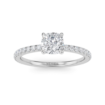 Vintage Cushion Cut Lab Grown Diamond Ring – Wenoor’s Ethical Luxury Collection