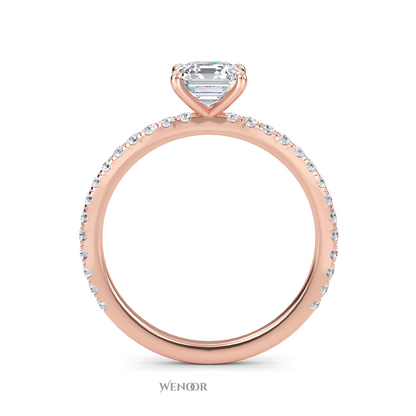 Vintage Cushion Cut Lab Grown Diamond Ring – Wenoor’s Ethical Luxury Collection