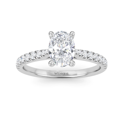 Elegant 2ct Oval Lab Diamond Ring Handcrafted Ethical Fine Jewelry for Engagements