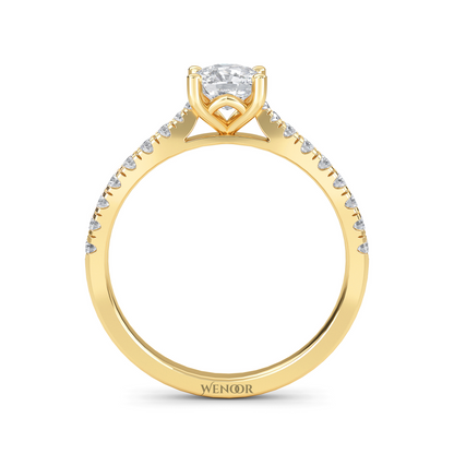 Affordable luxury 2ct cushion cut lab grown diamond ring for women