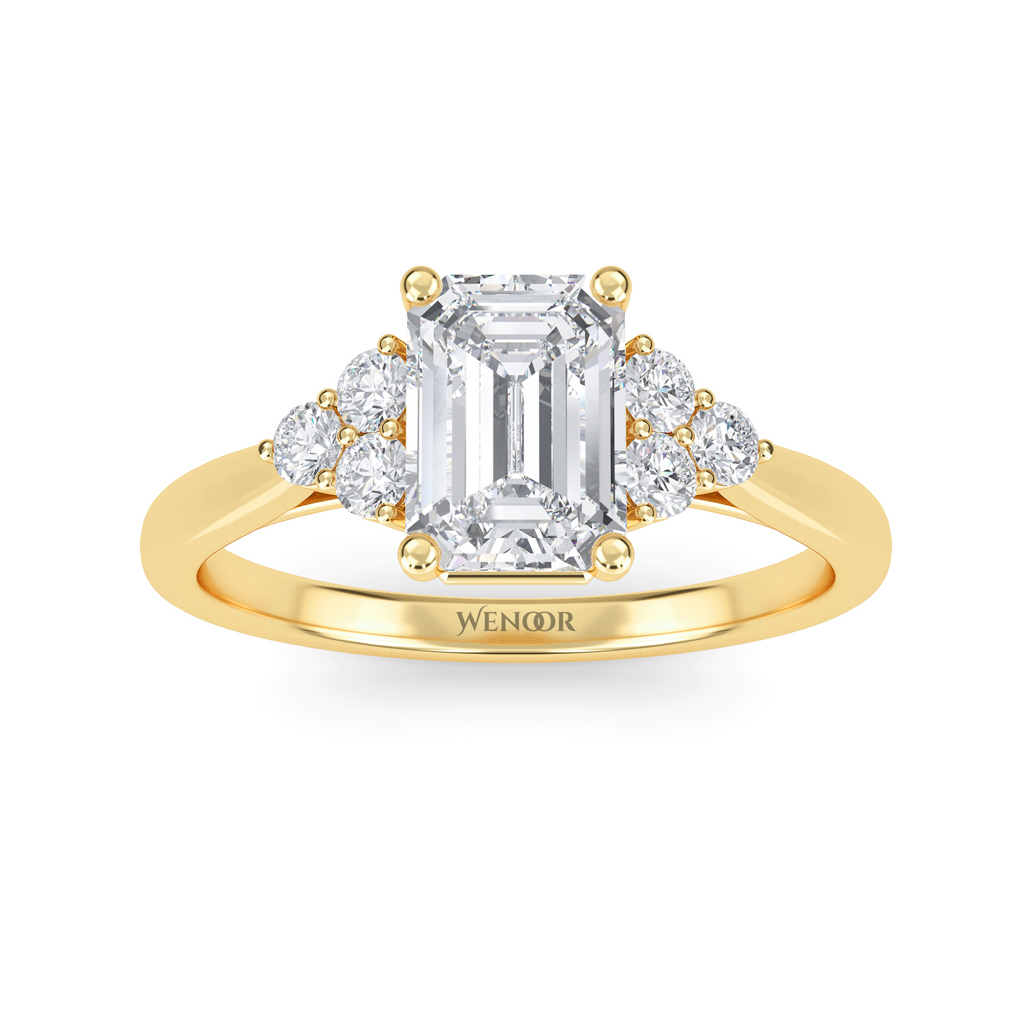 lab-grown diamond ring