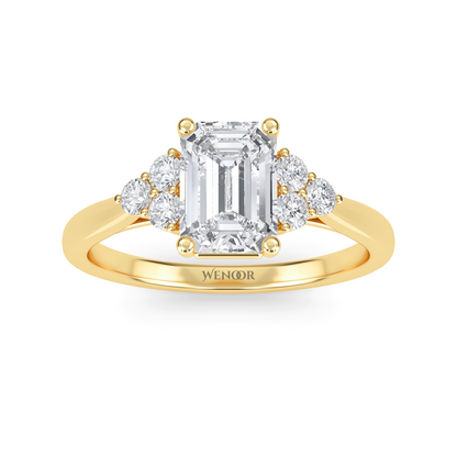 lab-grown diamond ring