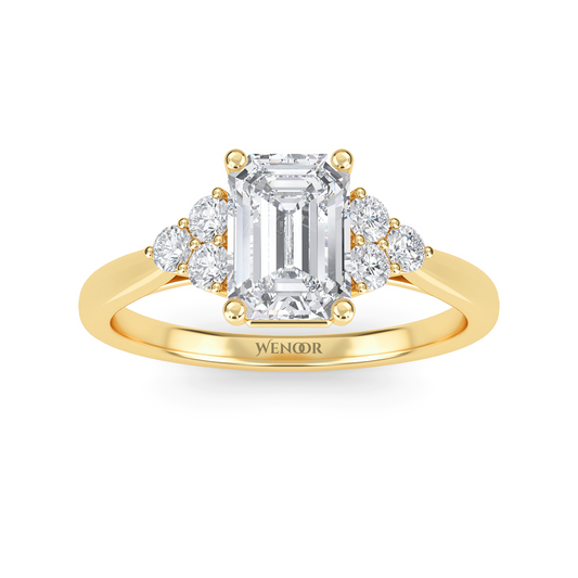 lab-grown diamond ring