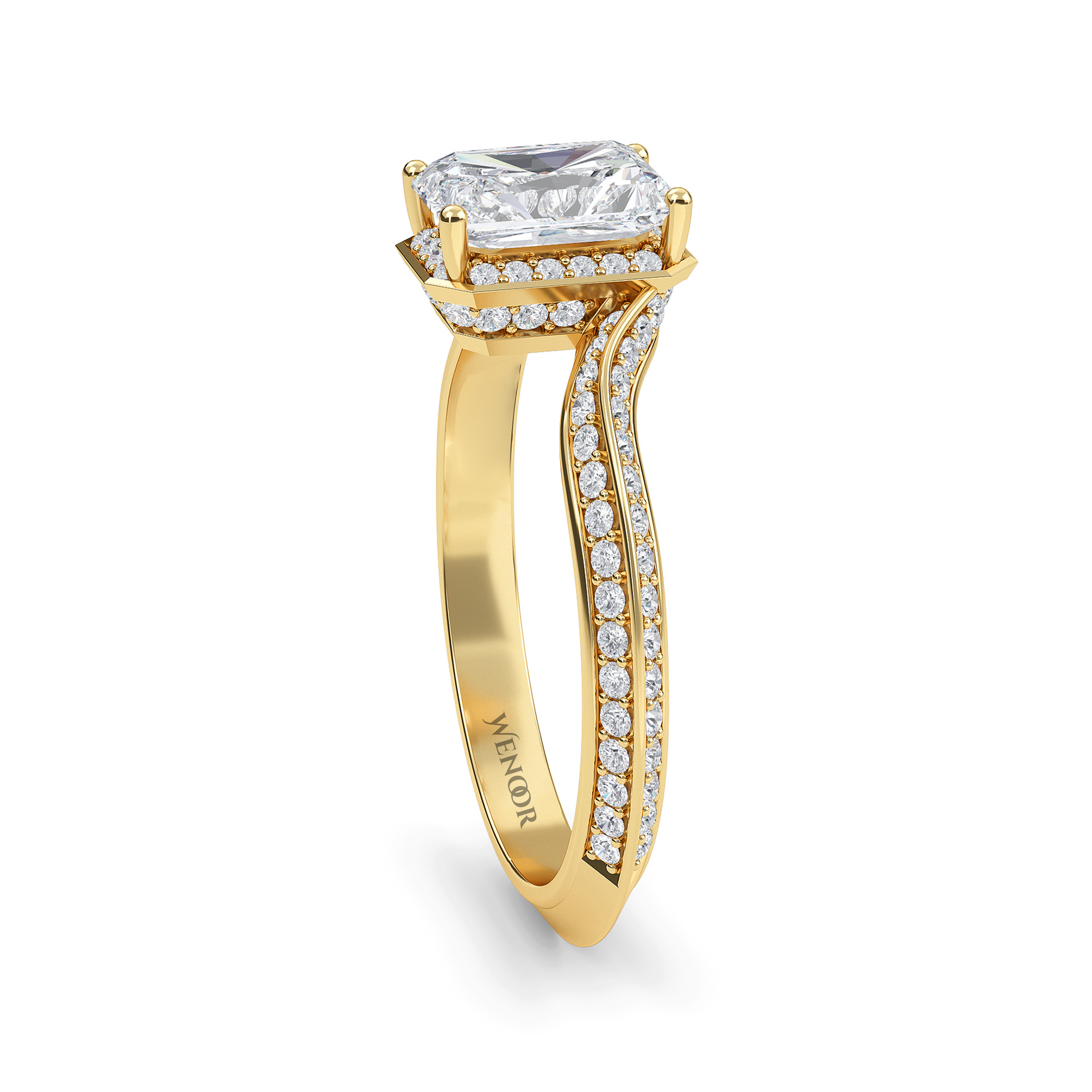 Art Deco engagement ring