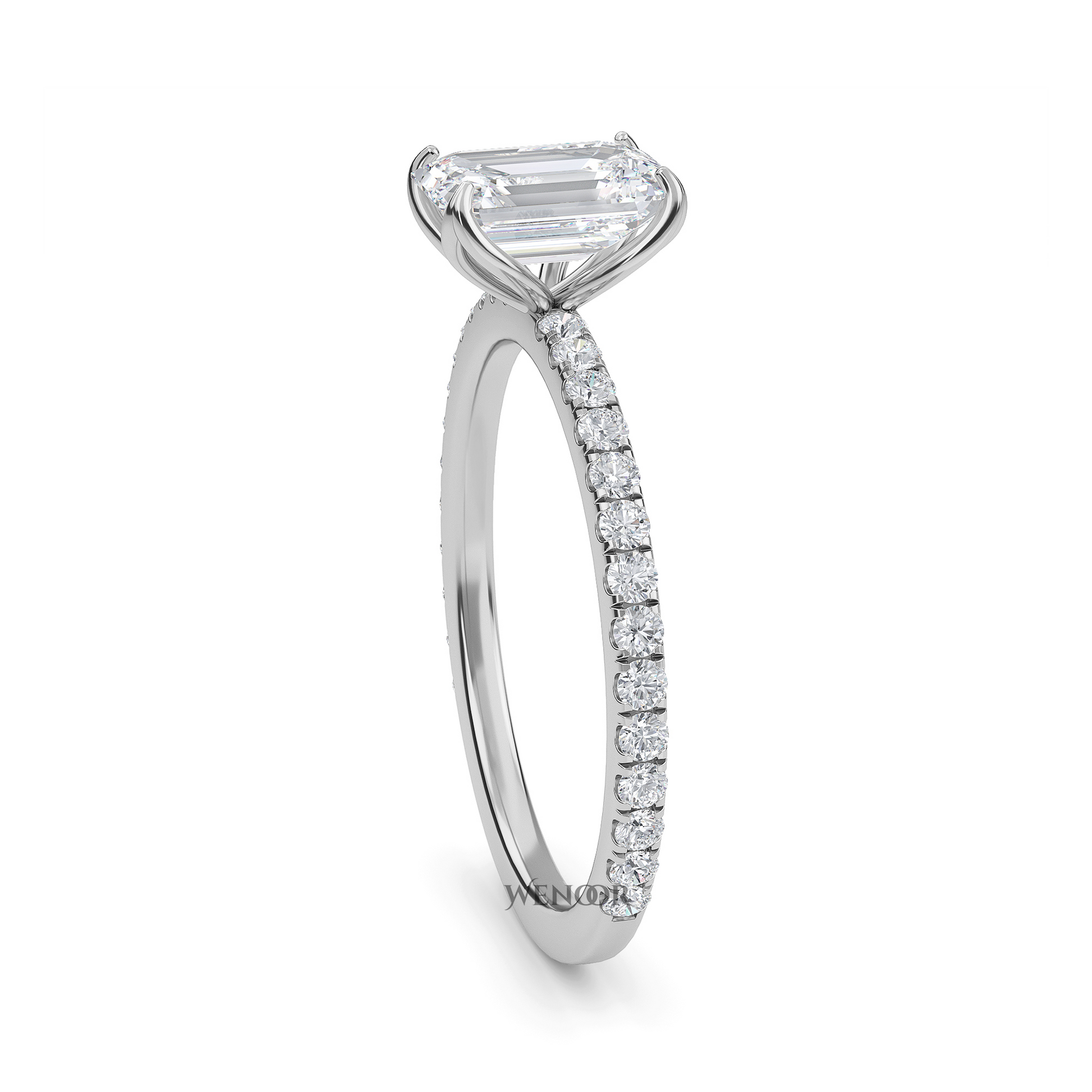 best jewelers for lab grown emerald cut rings