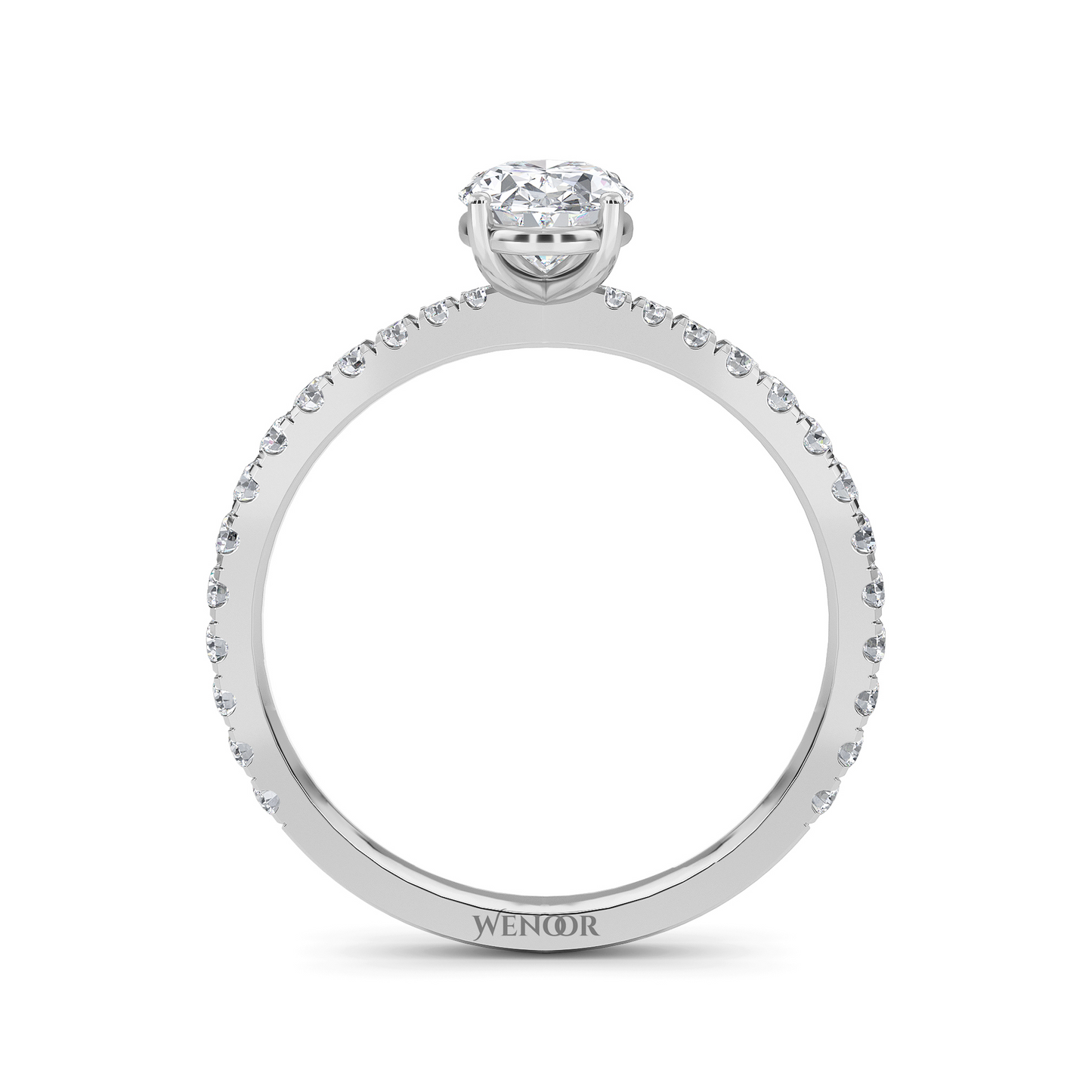 Oval Cut Lab Grown Diamond Engagement Ring Ethical 10k,14K,18k Gold Solitaire with Brilliant Lab Created Diamond