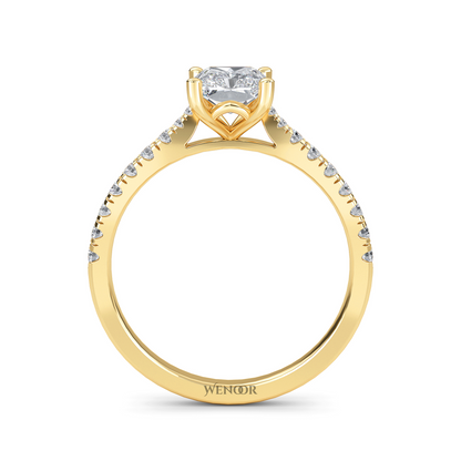 Sparkling Radiant Cut Lab Diamond Ring – Wedding & Engagement Jewelry
