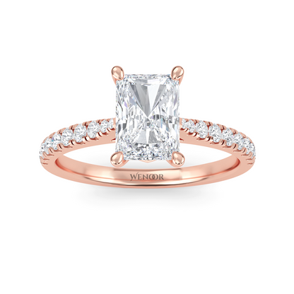 Sparkling Radiant Cut Lab Diamond Ring – Wedding & Engagement Jewelry