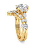 Oval Lab Grown Diamond Ring | Twist Setting CVD Oval Cut Engagement Ring | Luxury Anniversary Ring for Women