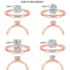 Cushion cut diamond Engagement Ring Unique Vintage 2 Carat Lab Grown Diamond Engagement Ring 14K Solid Gold IGI Certified Diamond Ring