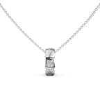 Lab Grown Diamond Pendant Necklace: 14K Gold Minimalist Jewelry