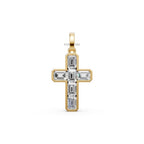 Emerald Pendant, 1.50 Ct Emerald Cut Lab Grown Diamond Pendant, IGI Certificate 14K Yellow Gold Emerald cut, Bezel Set Emerald Diamond
