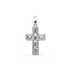 Emerald Pendant, 1.50 Ct Emerald Cut Lab Grown Diamond Pendant, IGI Certificate 14K Yellow Gold Emerald cut, Bezel Set Emerald Diamond