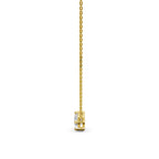 Toi Et Moi Lab Grown Diamond Pendant | Heart & Heart Two Stone 14K Gold Necklace | Romantic Anniversary Gift for Her