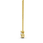 Toi et Moi Lab Grown Diamond Necklace | Pear Cut Two Stone Pendant in 14K Gold | Romantic Anniversary & Birthday Gift