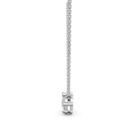 Toi et Moi Lab Grown Diamond Necklace | Pear Cut Two Stone Pendant in 14K Gold | Romantic Anniversary & Birthday Gift