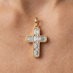 Emerald Pendant, 1.50 Ct Emerald Cut Lab Grown Diamond Pendant, IGI Certificate 14K Yellow Gold Emerald cut, Bezel Set Emerald Diamond