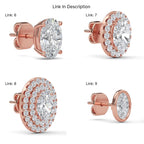Oval Cut Lab Grown Diamond Dangling Earrings,Dangle and Drop Wedding Earrings for Women, Lever Back Earrings, Anniversary Gifts For Her