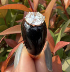 Lab Grown Diamond Engagement Ring | 3.50 Carat Round Cut 14K Gold Art Deco Ring | Luxury Bridal Jewelry