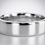 6mm Platinum Wedding Band, Solid Platinum Ring, Comfort Fit Unisex Wedding Ring, Mens Womens Wedding Band, Minimalist Bridal Band