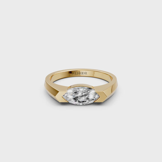marquise diamond solitaire engagement rings
