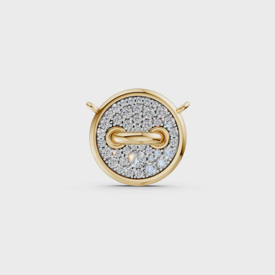 Keira Pomellato Pom Pom Dot pendant necklace with round lab-grown diamonds - Video