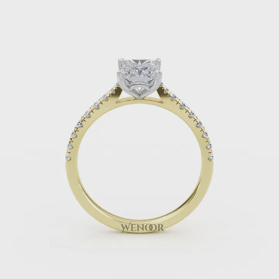 Sparkling Radiant Cut Lab Diamond Ring – Wedding & Engagement Jewelry