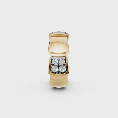 Destinee ring pendant necklace with round lab-grown diamonds - video