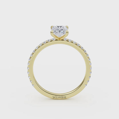 radiant cut lab grown diamond gold jewelry 